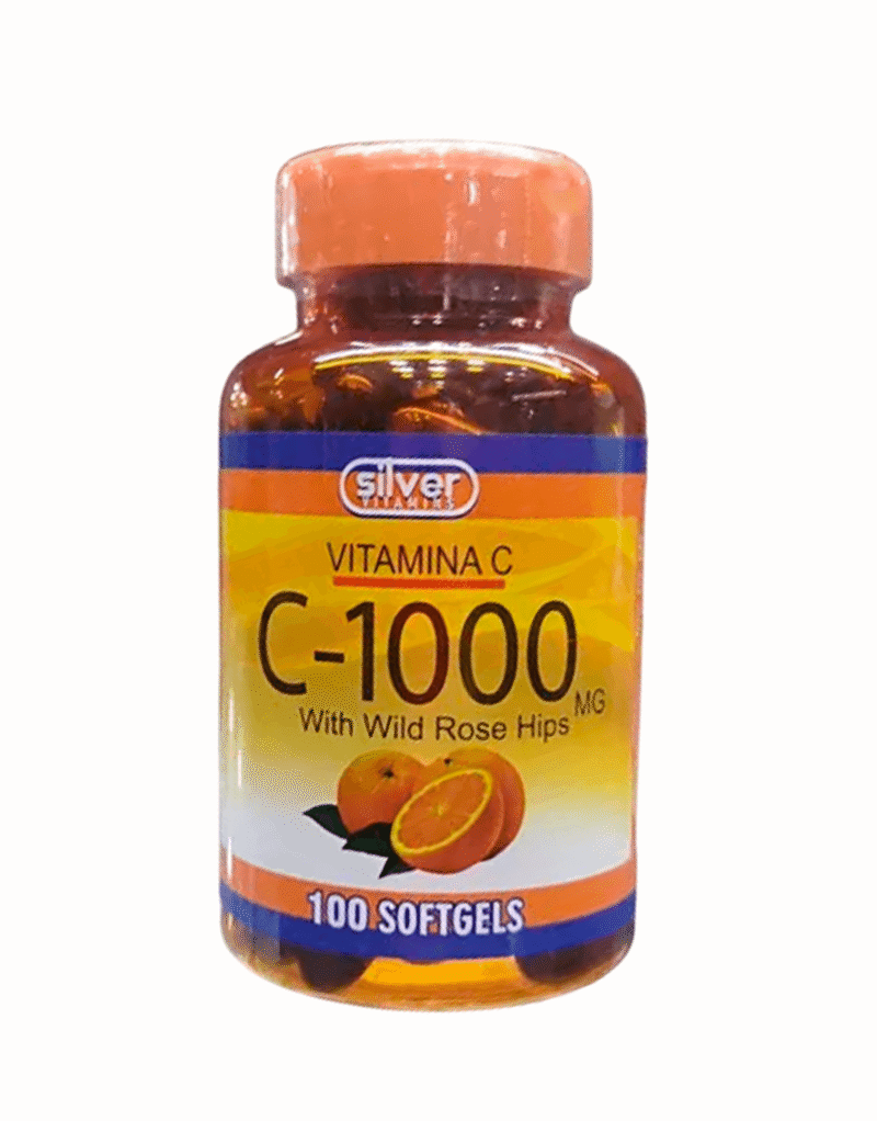 Vitamina C 1000mg X 100 - Silver Vitamins Nutrition