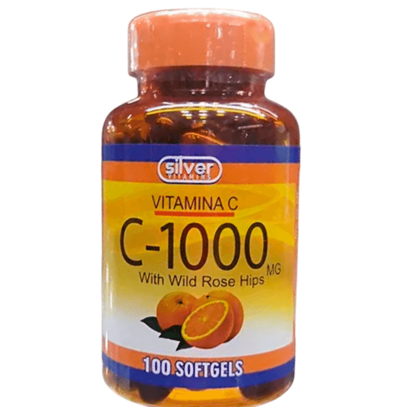Vitamina C 1000mg X 100 - Silver Vitamins Nutrition