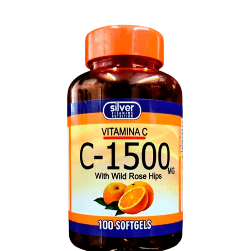 Vitamina C 1500mg X 100 - Silver Vitamins Nutrition