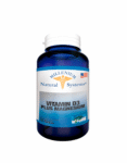 Vitamina D3 Plus con Magnesio Millenium Natural Systems 100 Cápsulas