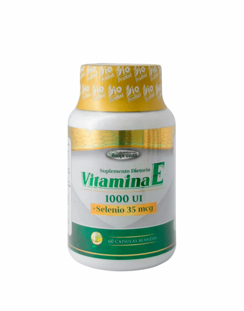 Vitamina E - Biopronat 60 Cápsulas Blandas