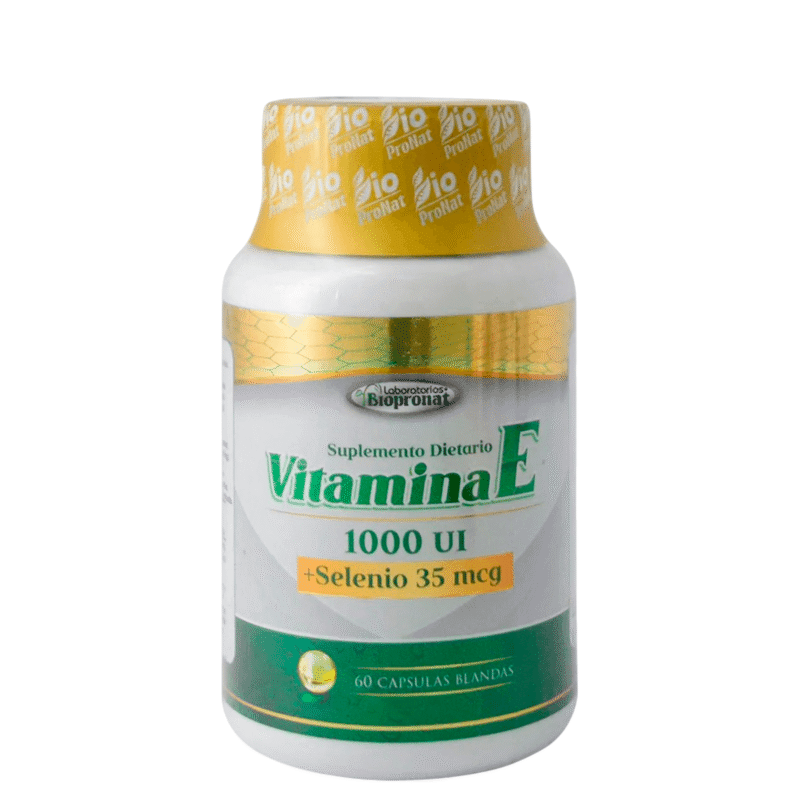 Vitamina E - Biopronat 60 Cápsulas Blandas