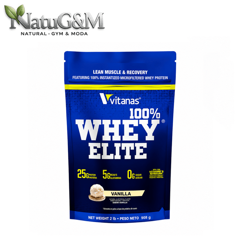 Proteina 100% Whey Elite 2 libras – Vitanas