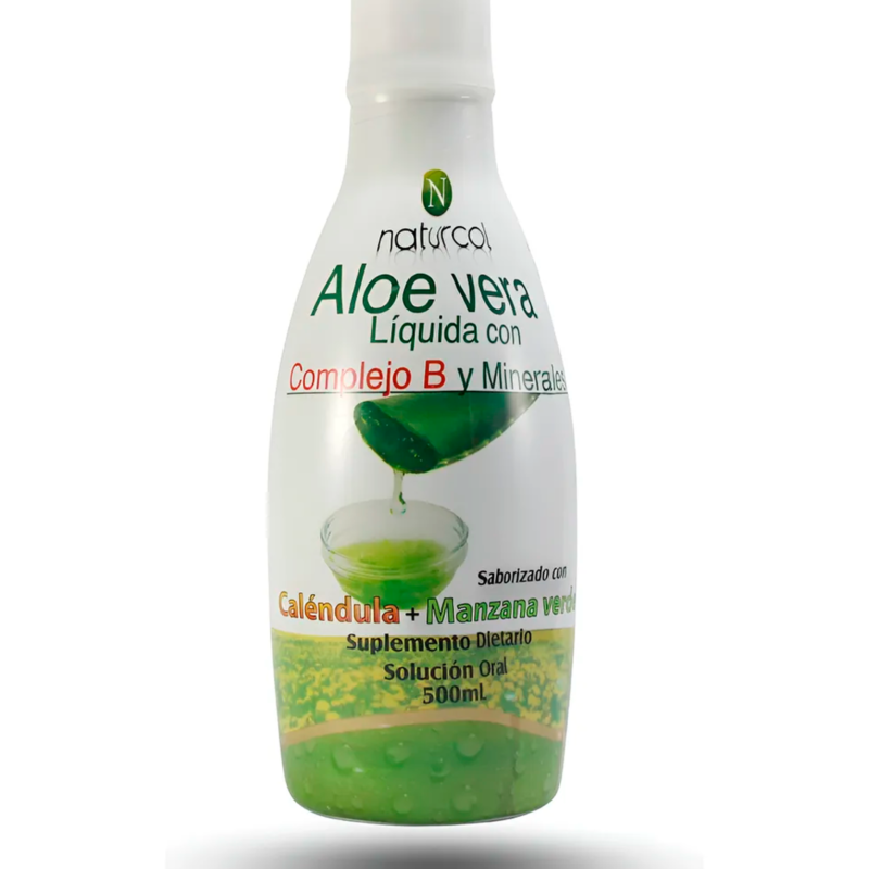 Aloe Vera Liquida con Complejo B 500ml - Naturcol