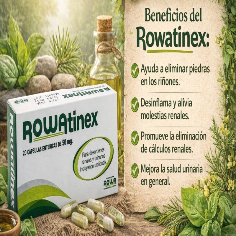 Rowatinex x20 capsulas de 50mg -ROWA