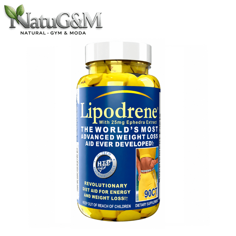 Quemador de grasa Lipodrene Amarillo 90 tabs - HI-TECH