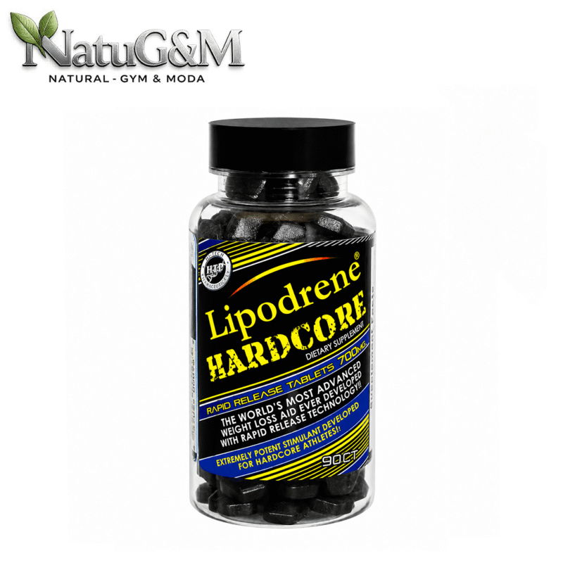 Quemador de grasa Lipodrene HARDCORE Negro 90 tabs - HI-TECH