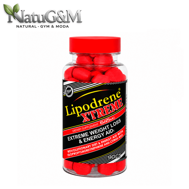Quemador de grasa Lipodrene XTREME Rojo 90 tabs - HI-TECH