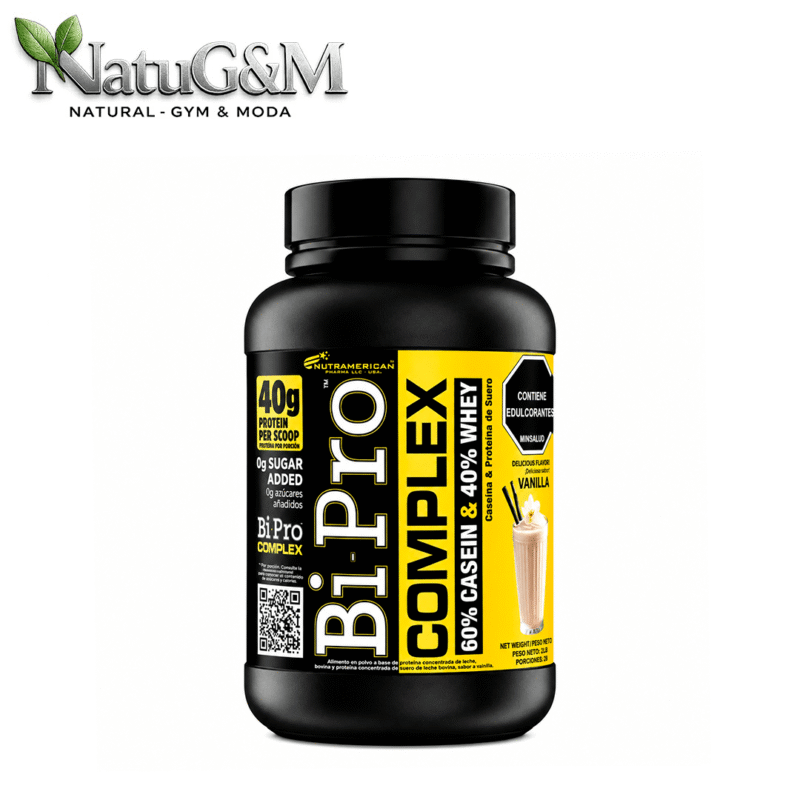 Proteina Bipro Complex Vainilla 2.1 lb - Nutramerican
