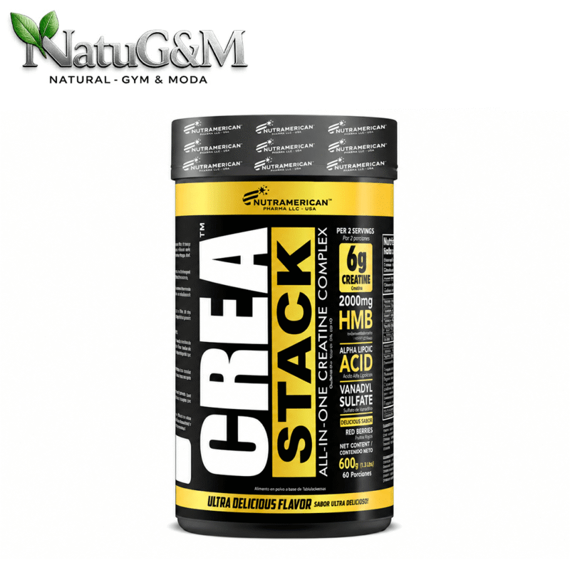 Crea Stack Creatina Monohidratada con Hmb - Nutramerica