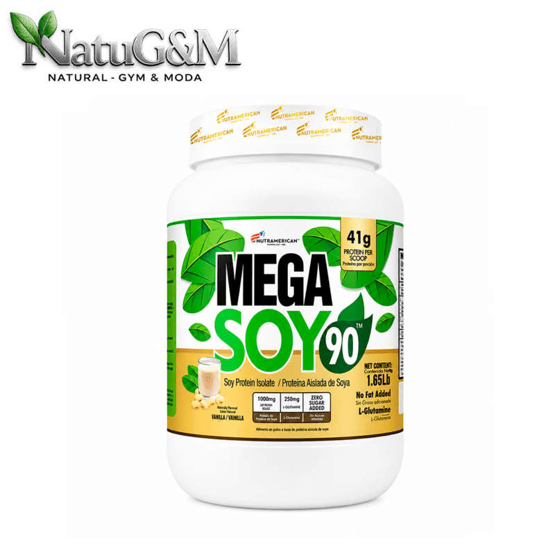 Mega Soy 90 Proteína de soya - Nutramerican